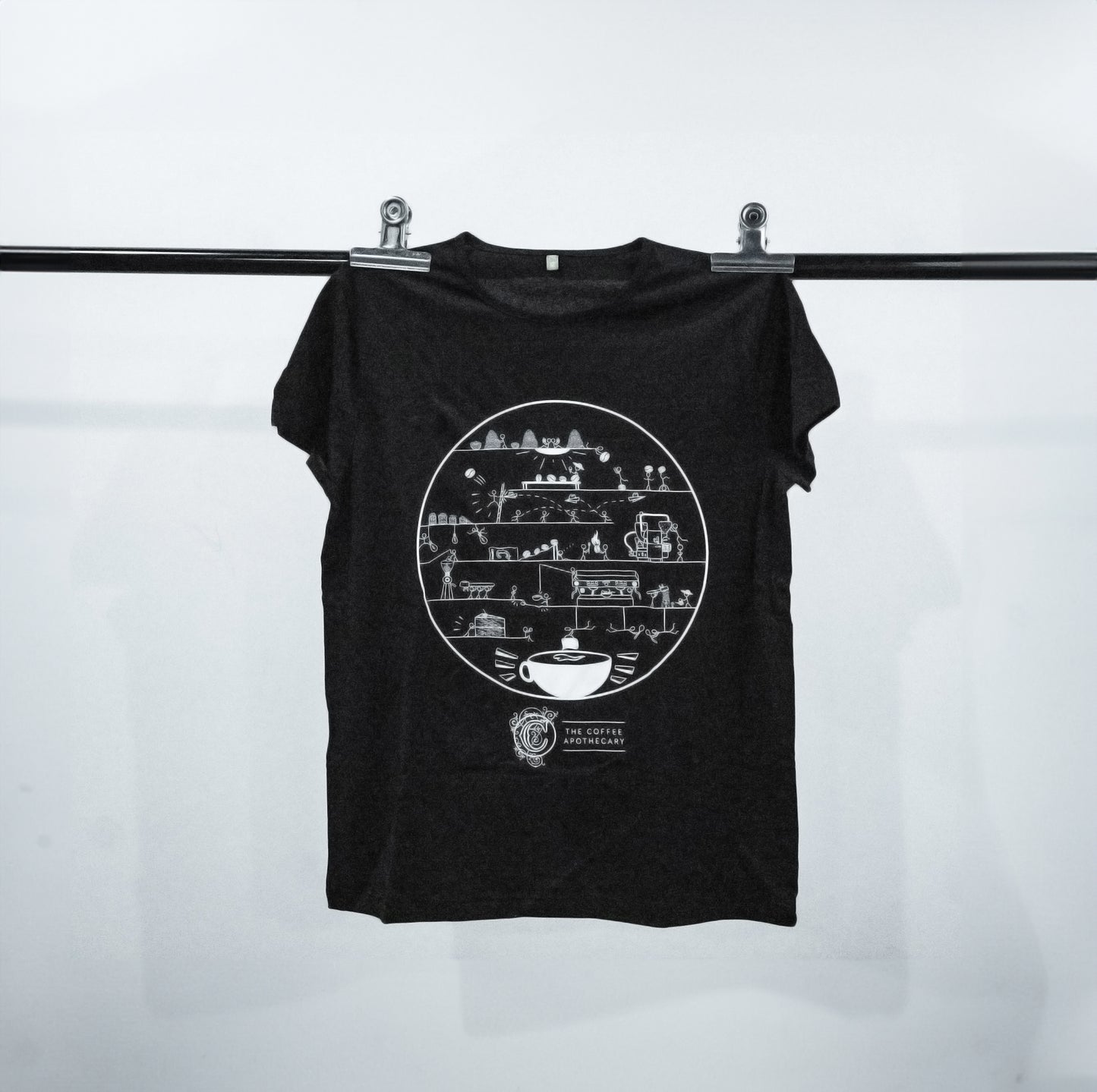 Coffee Journey Ladies T-shirt