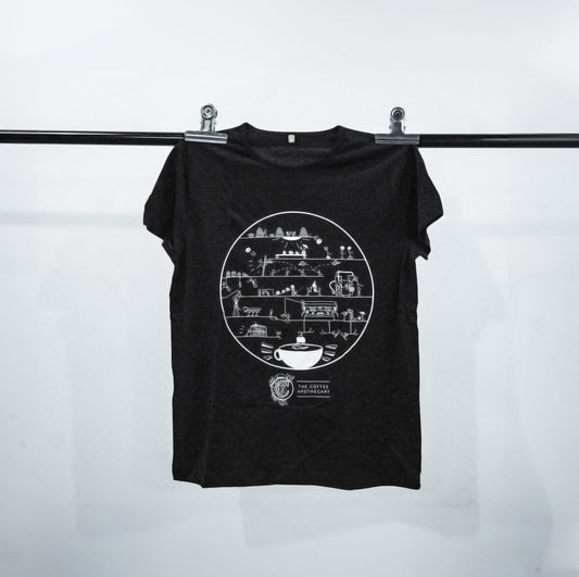 Coffee Journey Ladies T-shirt