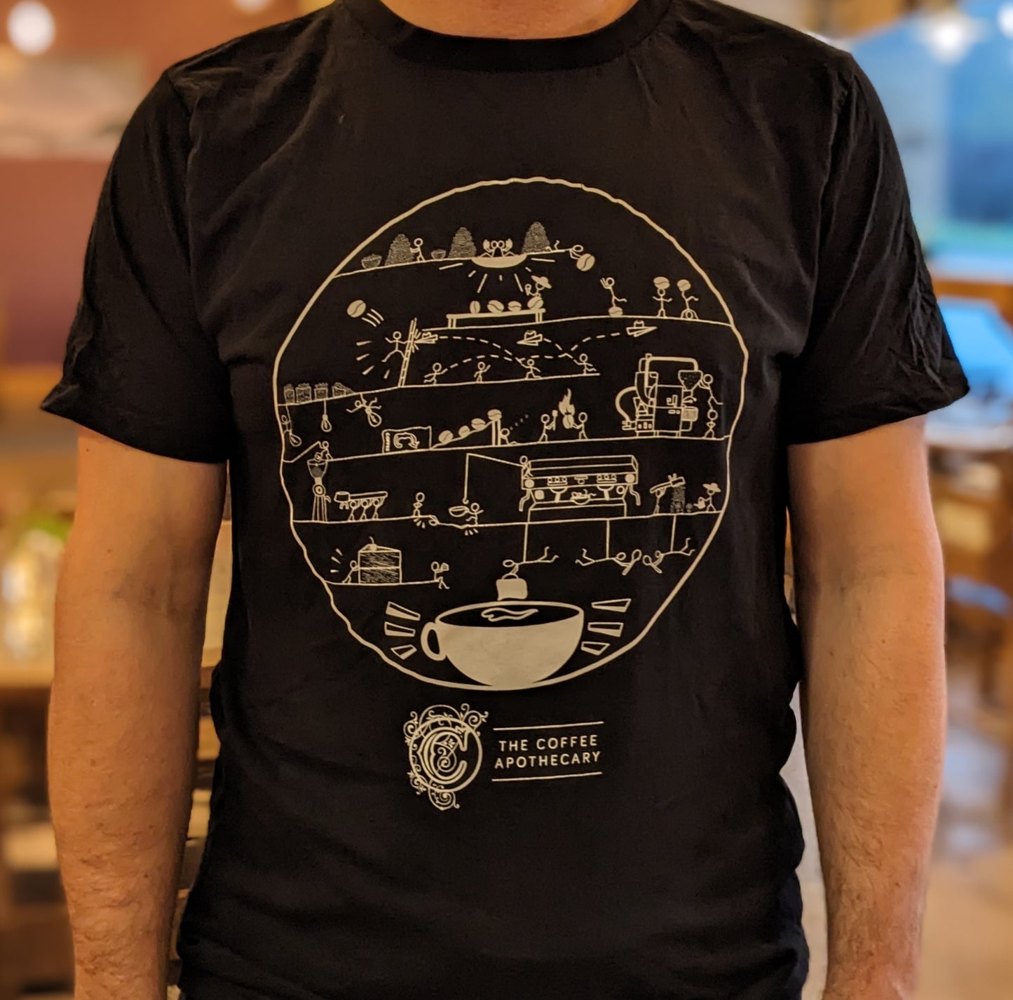 Coffee Journey Men's T-shirt