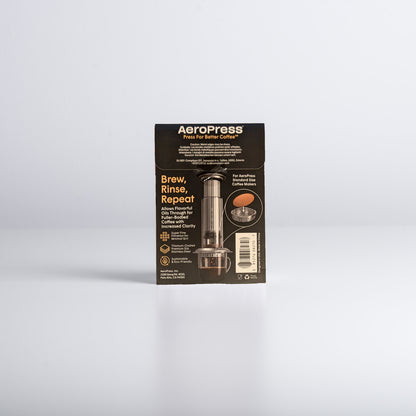 Aeropress gold tone metal filter