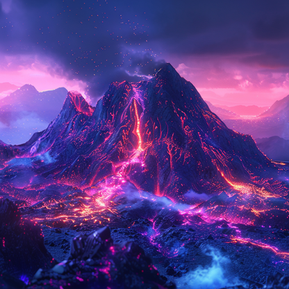 Neon Eruption