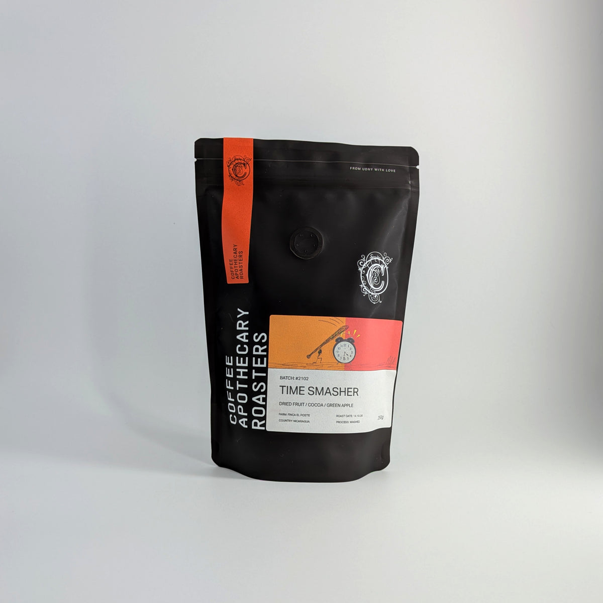 time smasher coffee bag